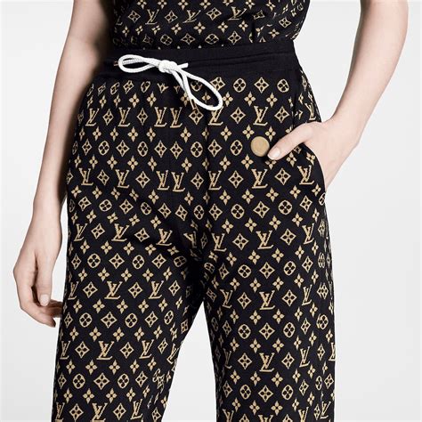 louis vuitton wavy pants|louis vuitton jogger suit.